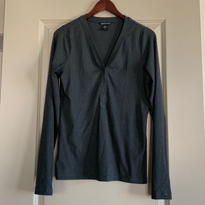 Athleta henley vneck